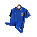 Camisa Retrô Seleção Brasileira II Away 1998/99 Nike Masculino Azul - MAJESTO BR