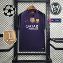 Camisa Retrô Barcelona II Away 2016/17 Torcedor Masculino Roxo - MAJESTO BR