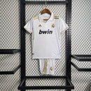 Conjunto Infantil Real Madrid I 11/12 - Branco - MAJESTO BR