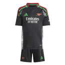 Conjunto Infantil Arsenal II 24/25 - Preto - MAJESTO BR
