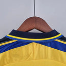 Camisa Retrô Parma I Champion 1999/00 Masculino Amarelo e Azul - MAJESTO BR