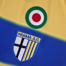 Camisa Retrô Parma I Champion 1999/00 Masculino Amarelo e Azul - MAJESTO BR