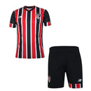 Conjunto Infantil São Paulo II 24/25 - Vermelho e Branco - MAJESTO BR