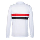 Camisa São Paulo Home 24/25 Manga Longa - Branca - MAJESTO BR
