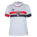 Camisa São Paulo Feminina Home 24/25 - Branca - MAJESTO BR
