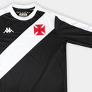 Camisa Vasco Home 24/25 Manga Longa - Preta e Branca - MAJESTO BR